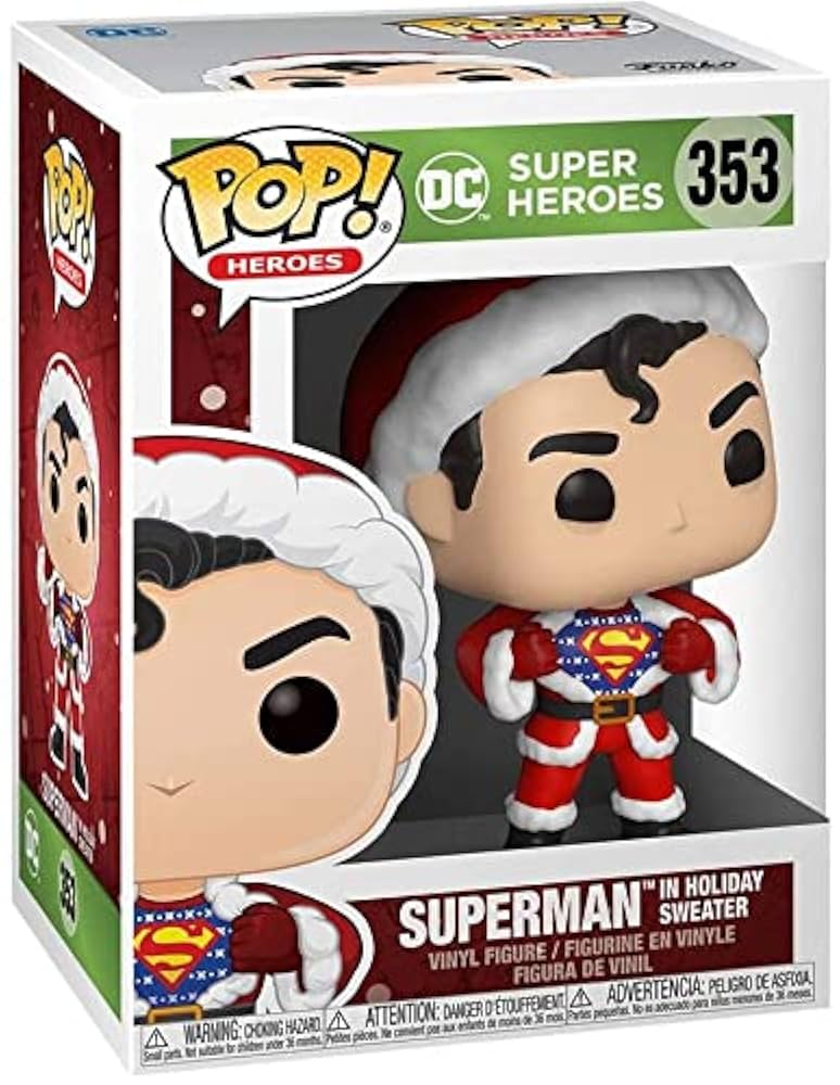 Amazon.co.jp: Funko Pop! DC Comics Holiday Collection, 3.75